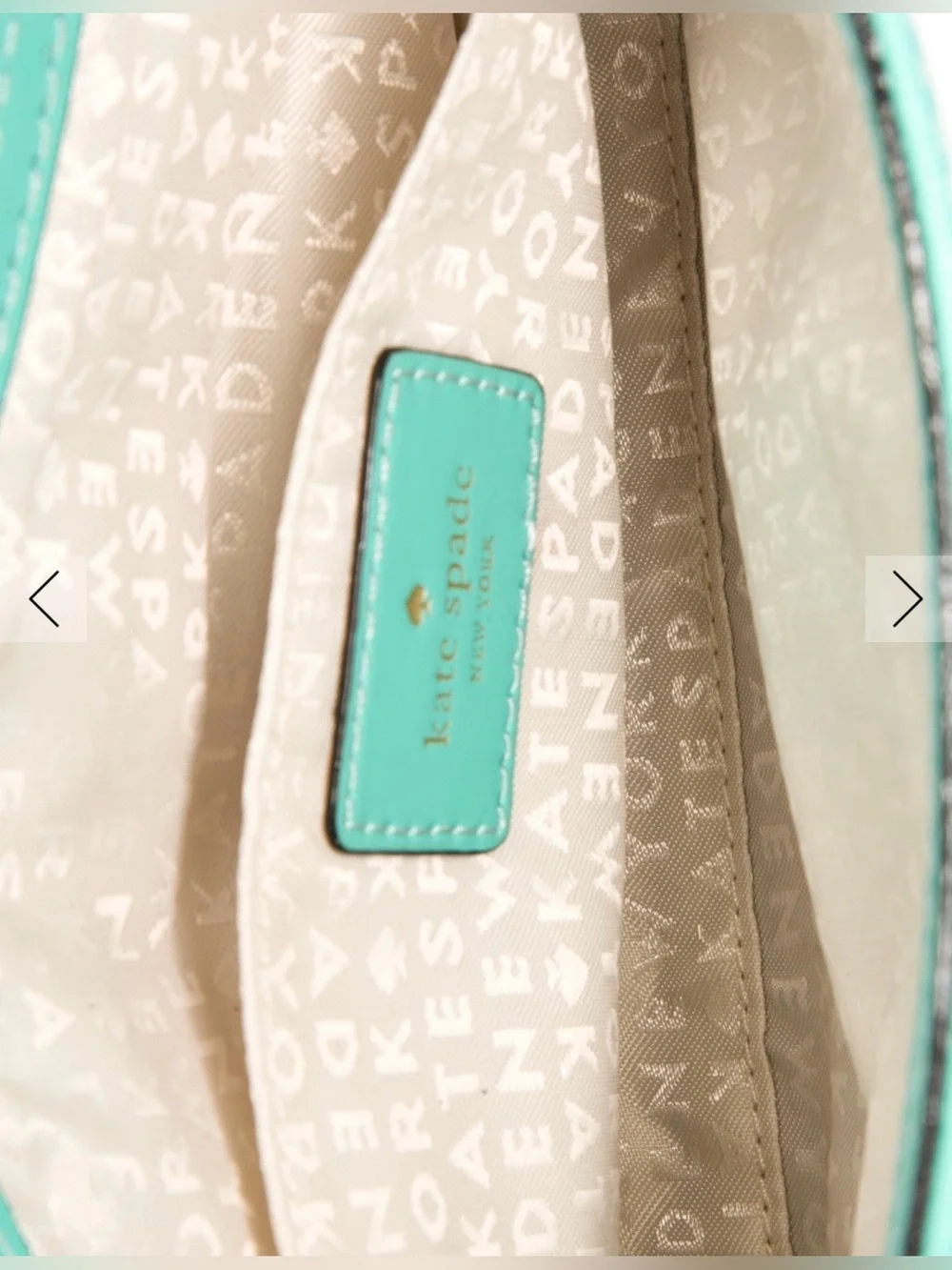 Kate Spade Montford Park Smooth Leather Keira Clutch, Giverny Blue